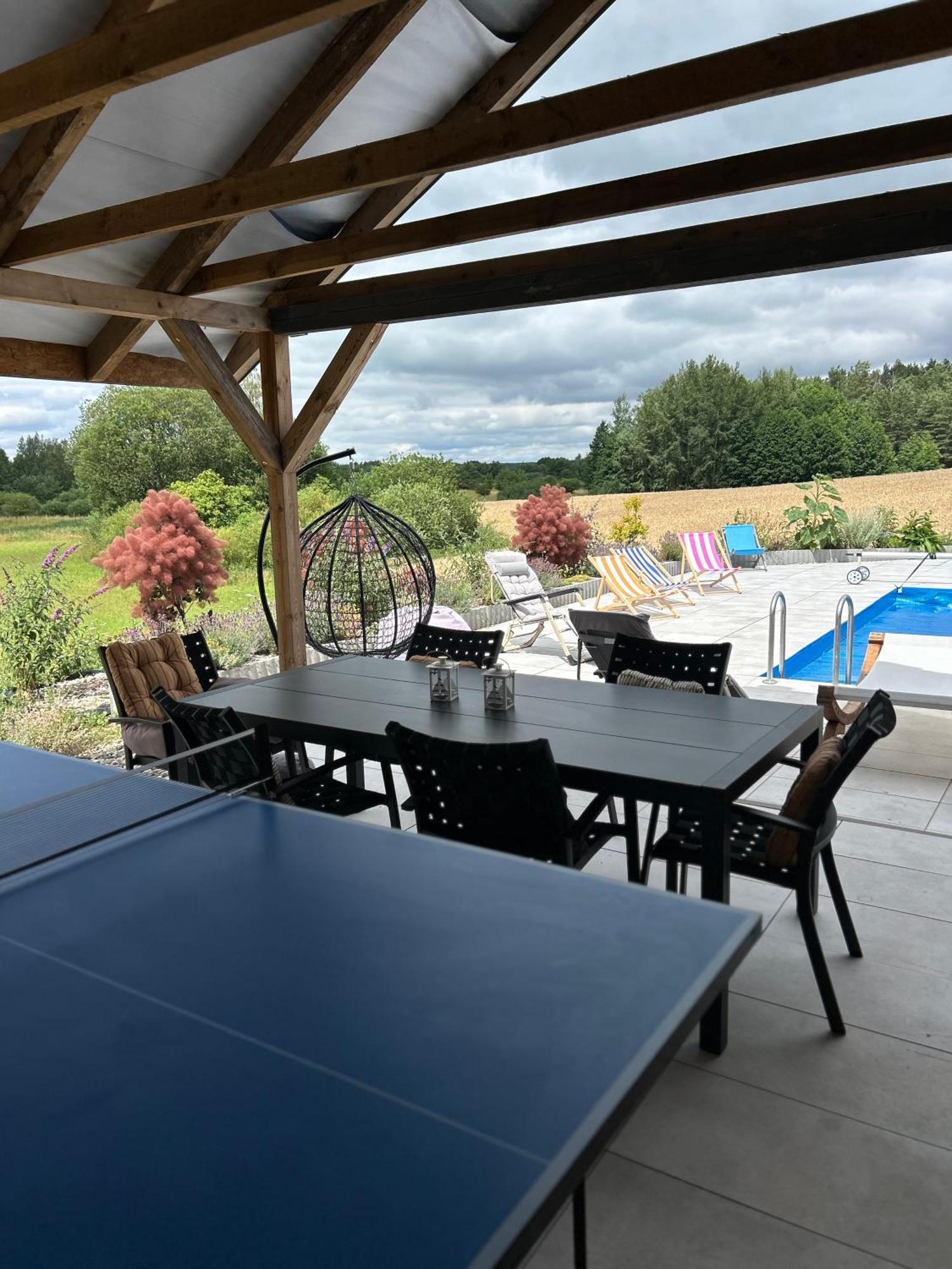Ferienwohnung Nowa Stodola Koniec Swiata Mikołajki Exterior foto